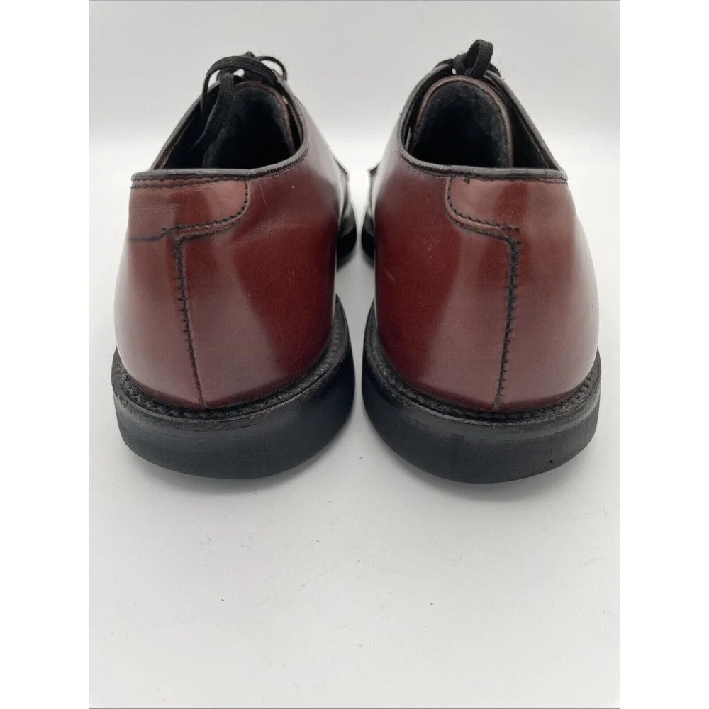 ET Wright VTG‎ Mens Sz.9 Oxford Burgundy Leather Dress shoes  display picture 1